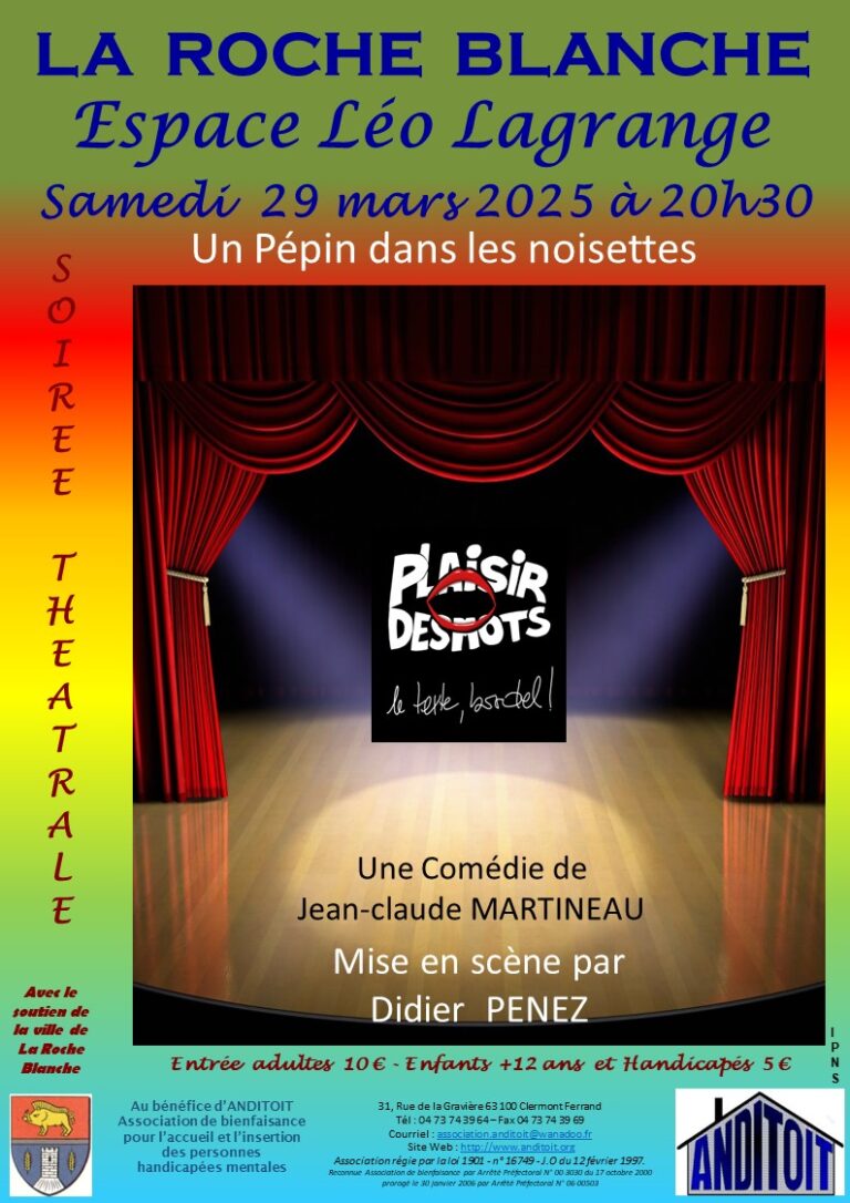 Soirée théâtrale 2025